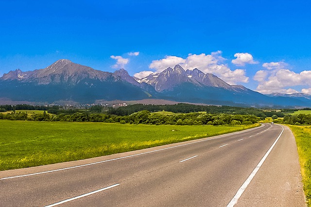 panorama Vysokých Tatier